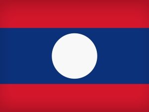 National flag of Laos
