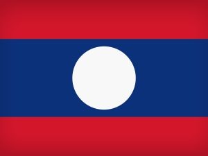 National flag of Laos