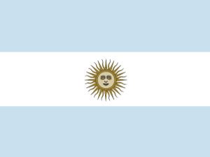 National flag of Argentina