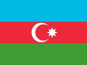 National flag of Azerbaijan