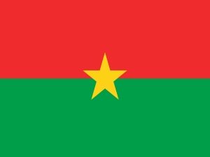 National flag of Burkina Faso