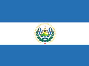 National flag of El Salvador