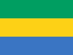 Bandiera nazionale Gabon
