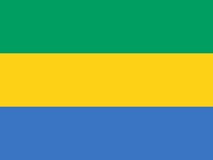 National flag of Gabon