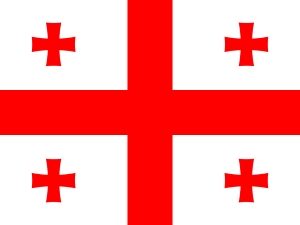 Bandiera nazionale Georgia