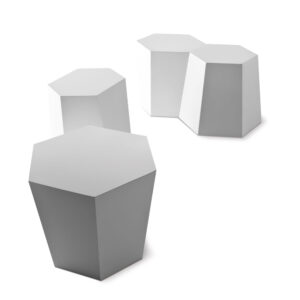 Sgabello e Tavolino Hexagon Legno