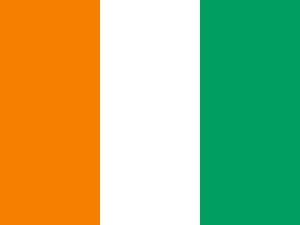 Bandiera nazionale Costa d'Avorio