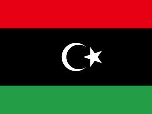 National flag of Libia