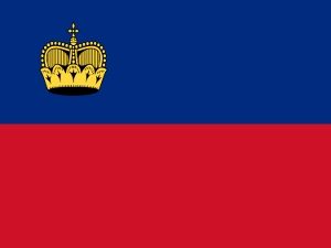 Bandiera nazionale Liechtenstein