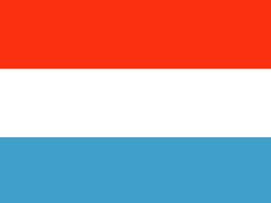 National flag of Luxembourg