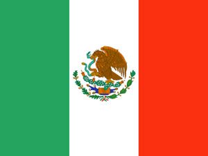 National flag of Mexico