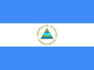 National flag of Nicaragua