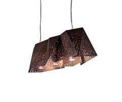 Lampada a sospensione Plywood Chandelier