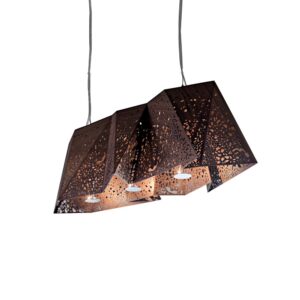 Lampada a sospensione Plywood Chandelier