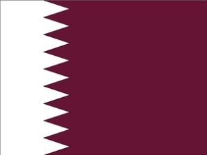 National flag of Qatar