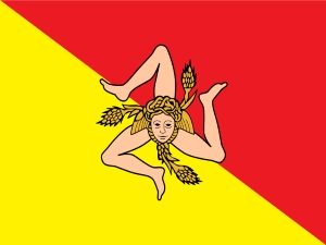 Regional flag of Sicilia