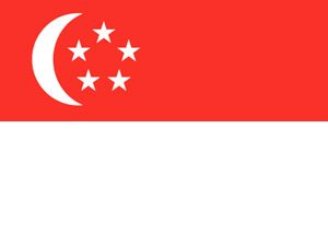 Bandiera nazionale Singapore