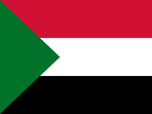 Bandiera nazionale Sudan