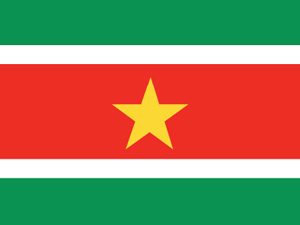 National flag of Suriname