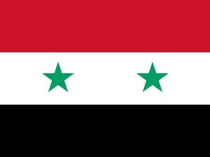 National flag of Syria