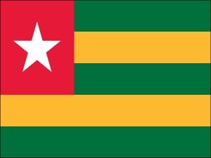 Bandiera nazionale Togo